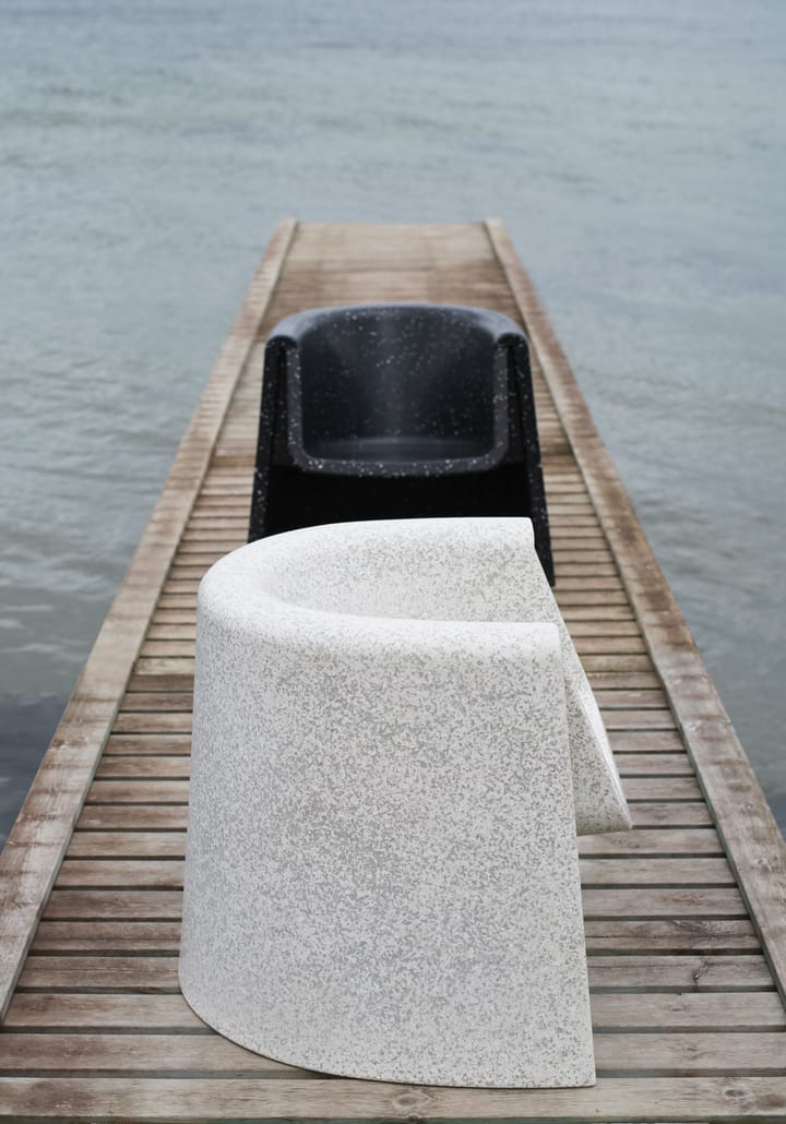 Poltrona Bit Lounge Chair, Branco Normann Copenhagen