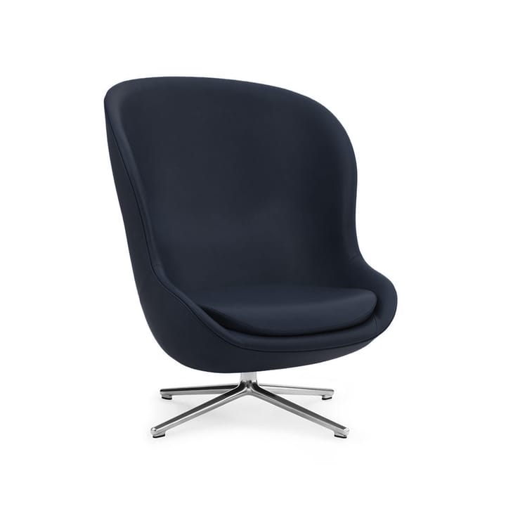 Poltrona Hyg - Couro ultra 41573 marinho - Normann Copenhagen