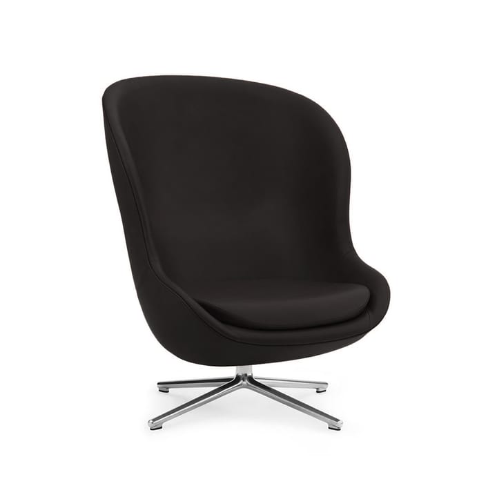 Poltrona Hyg - Couro ultra 41580 antracite - Normann Copenhagen