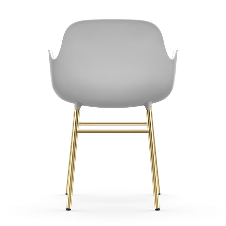 Poltrona pernas bronze Form, Branco Normann Copenhagen