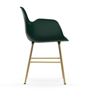 Poltrona pernas bronze Form - Verde - Normann Copenhagen