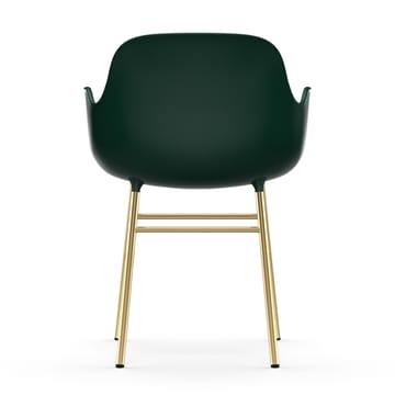 Poltrona pernas bronze Form - Verde - Normann Copenhagen