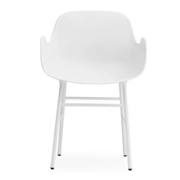 Poltrona Pernas de metal Form - Branco - Normann Copenhagen