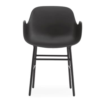 Poltrona Pernas de metal Form - Preto - Normann Copenhagen