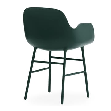 Poltrona Pernas de metal Form - Verde - Normann Copenhagen