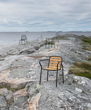 Poltrona Vig Armchair Robinia - Black - Normann Copenhagen