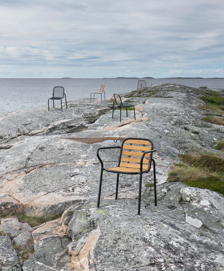 Poltrona Vig Armchair Robinia, Black Normann Copenhagen