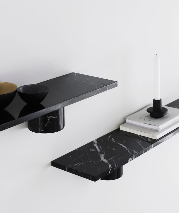 Prateleira Sten Shelf 120 cm, Black marble Normann Copenhagen