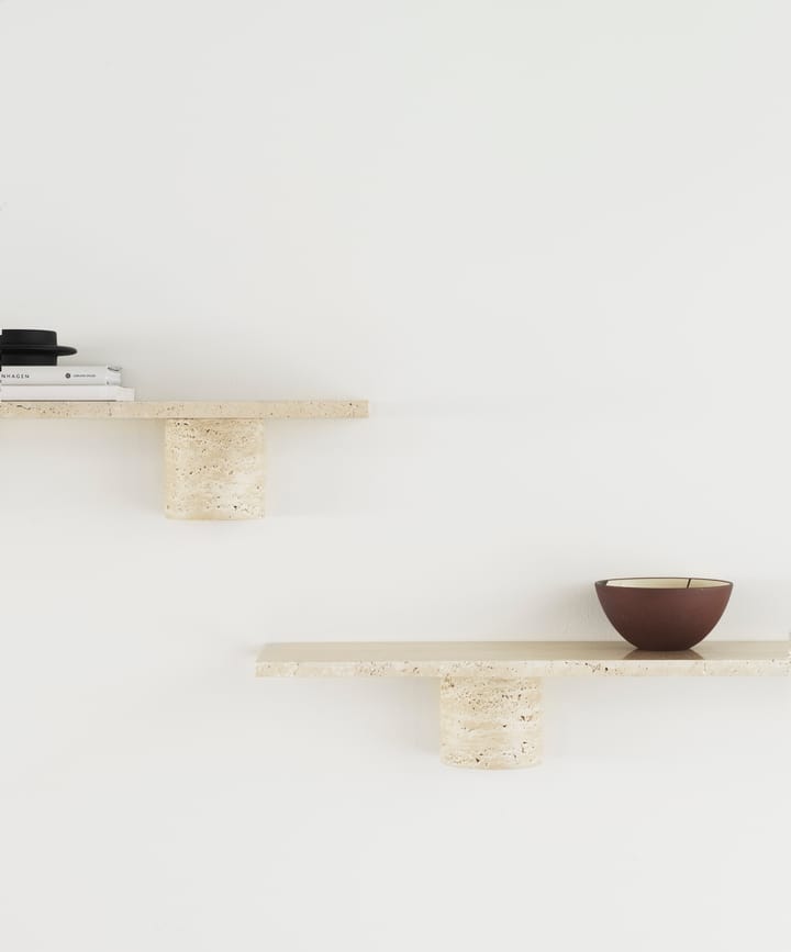 Prateleira Sten Shelf 120 cm, Travertine Normann Copenhagen