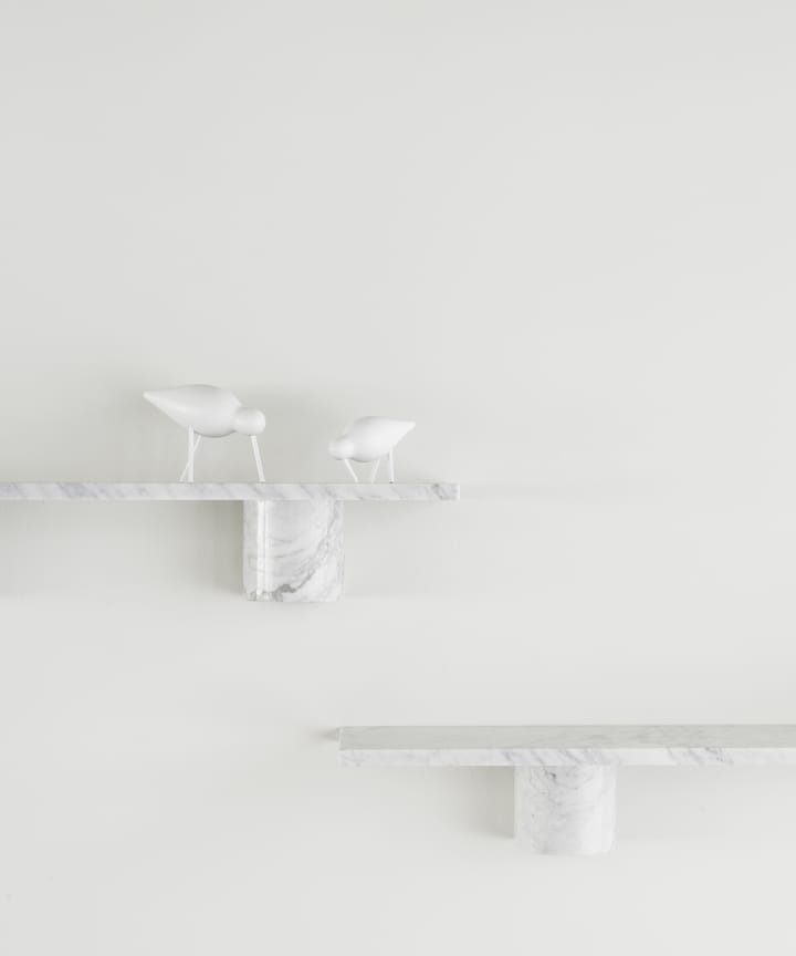 Prateleira Sten Shelf 120 cm, White marble Normann Copenhagen