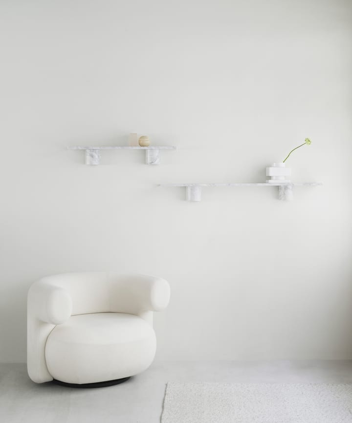 Prateleira Sten Shelf 120 cm, White marble Normann Copenhagen