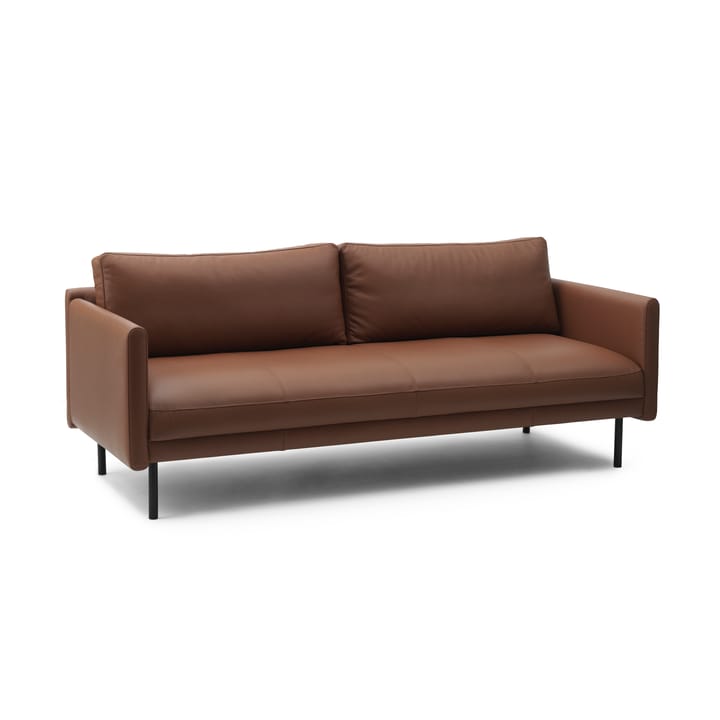 Sofá Rar de 3 lugares, Omaha leather cognac Normann Copenhagen