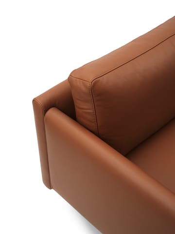 Sofá Rar de 3 lugares - Omaha leather cognac - Normann Copenhagen