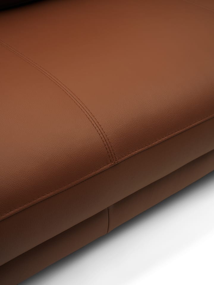 Sofá Rar de 3 lugares, Omaha leather cognac Normann Copenhagen