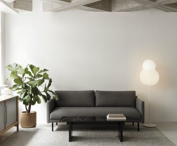 Sofá Rar de 3 lugares - Re-Born dark grey - Normann Copenhagen