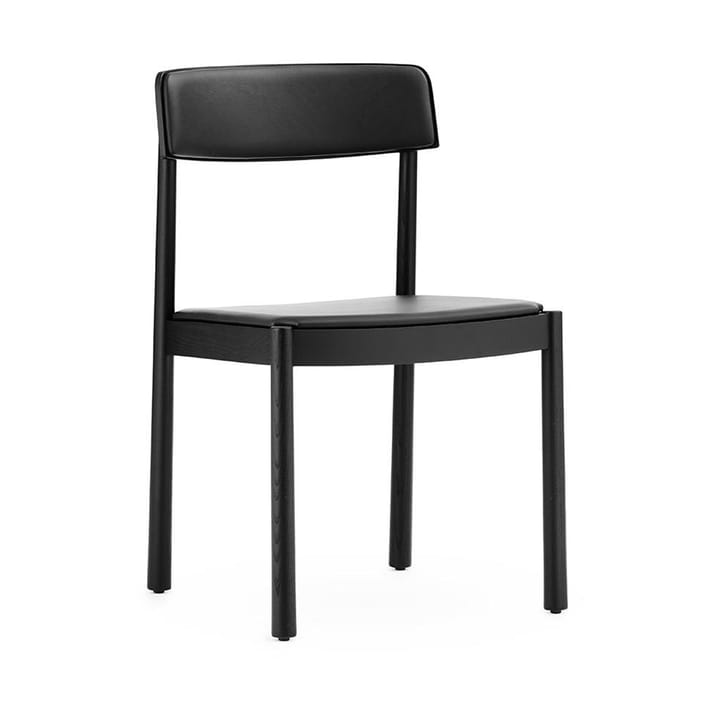 Timb cadeira com almofada - Black/ Ultra Leather - Black - Normann Copenhagen