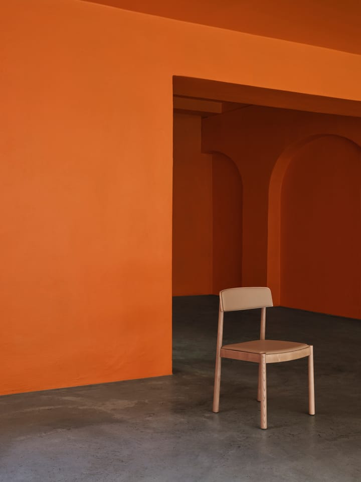 Timb cadeira com almofada - Tan/ Ultra Leather - Camel - Normann Copenhagen