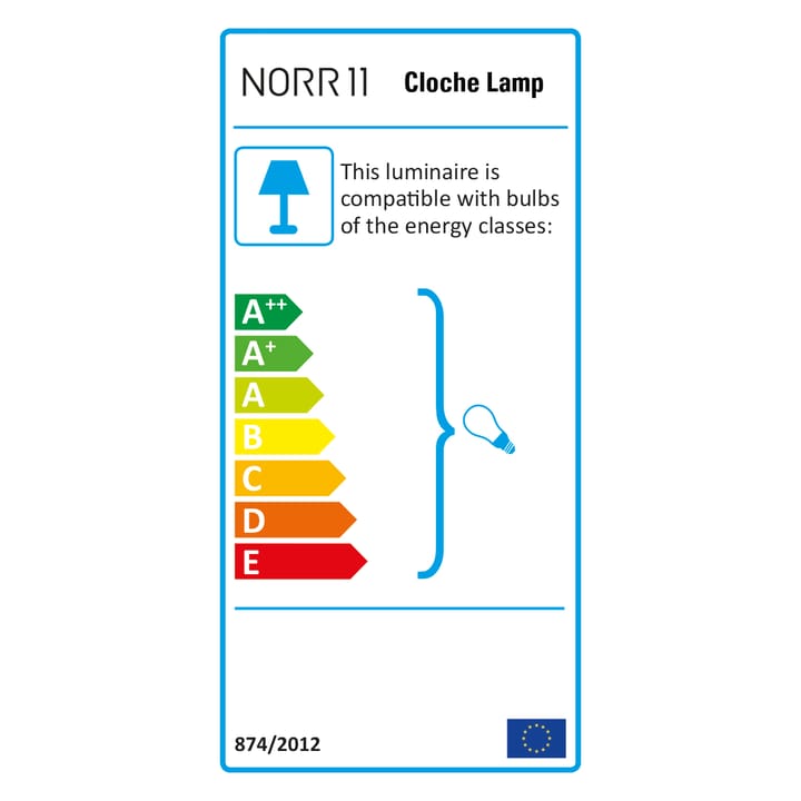 Candeeiro suspenso Clande One , branco NORR11