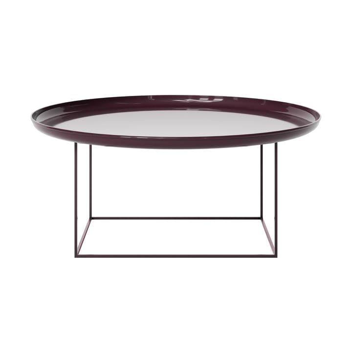 Mesa de centro Duke large - Lacquered maroon - NORR11