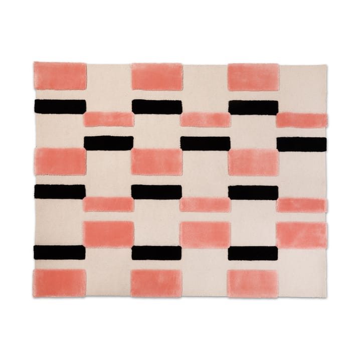 Tapete ODC Segment Rug Collection Irregular - Coral crush-cream-black, 120x200 cm - Ogeborg