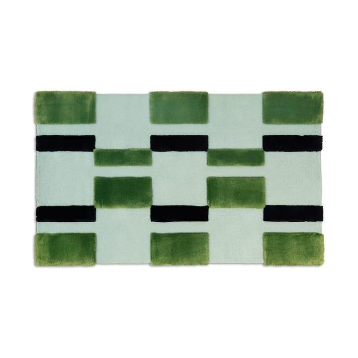 Tapete ODC Segment Rug Collection Irregular - Green-mint-black, 120x200 cm - Ogeborg