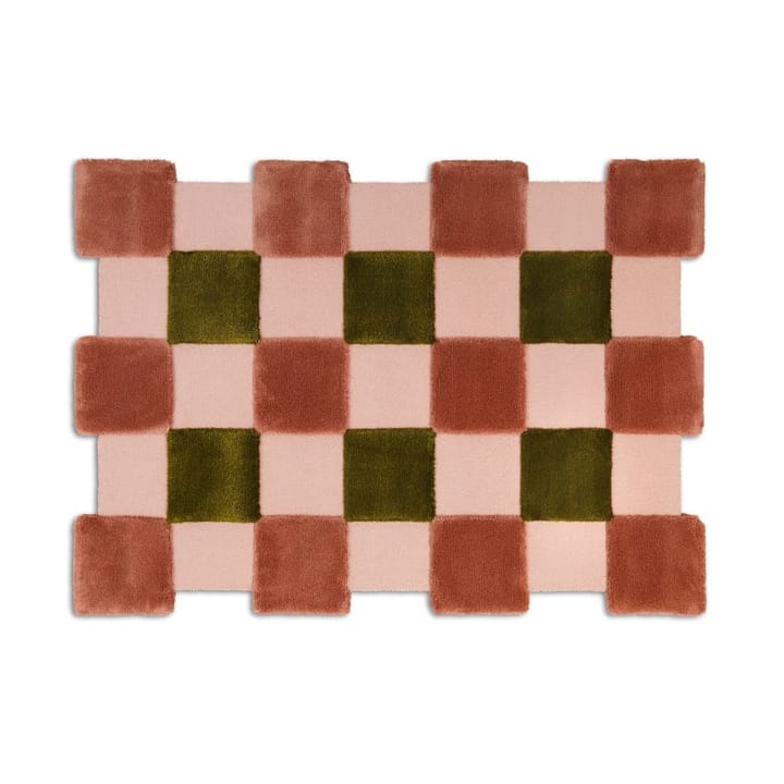 Tapete ODC Segment Rug Collection Square - Apricot-rose-olive, 142x198 cm - Ogeborg