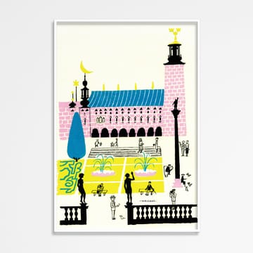 Póster Stockholm City Hall - 50x70 cm - Olle Eksell