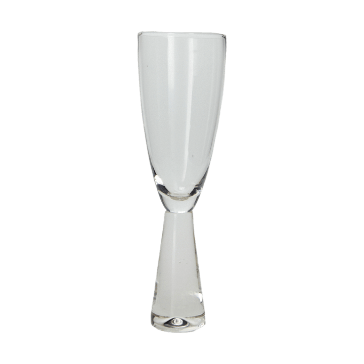 Taça de champanhe Flow flute - Transparente - Olsson & Jensen