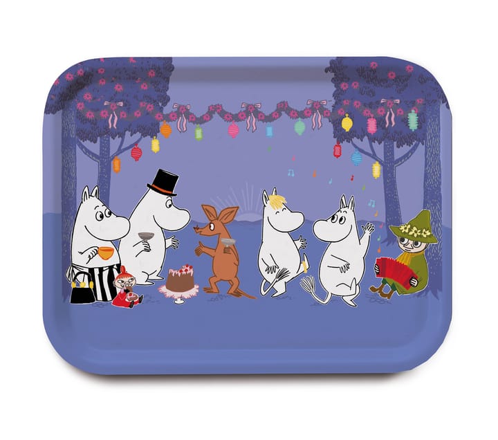 Tabuleiro Moomin Dancing - Azul - Opto Design