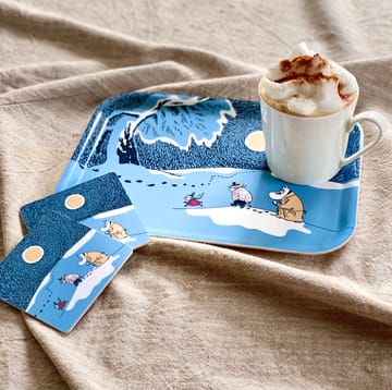 Tabuleiro Snow moonlight Moomin winter 2021 - 20x27 cm - Opto Design