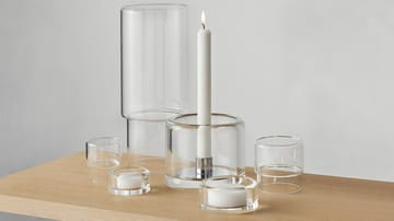 Suporte de velas Tou 84 mm - Clear - Orrefors