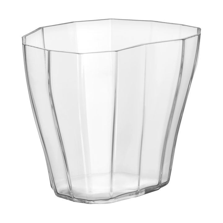 Vaso Reed 17,5 cm - Claro - Orrefors