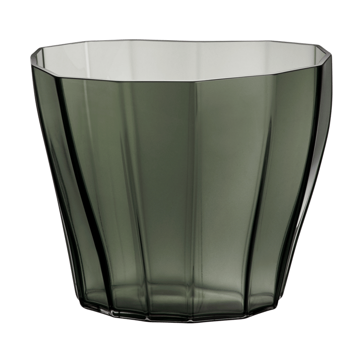 Vaso Reed 17,5 cm - Verde musgo - Orrefors