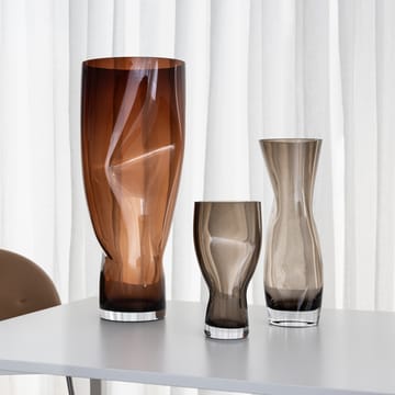 Vaso Squeeze - Sunset brown - Orrefors