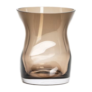 Vaso tulipa 18 cm Squeeze - Castanho - Orrefors