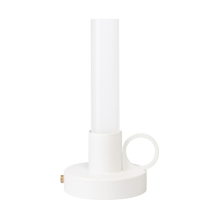 Candeeiro de mesa portátil Visir Ambience - Aço branco - Örsjö Belysning