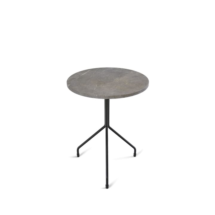 Allforone mesa de centro - Grey marble-black, Ø50 cm - OX Denmarq