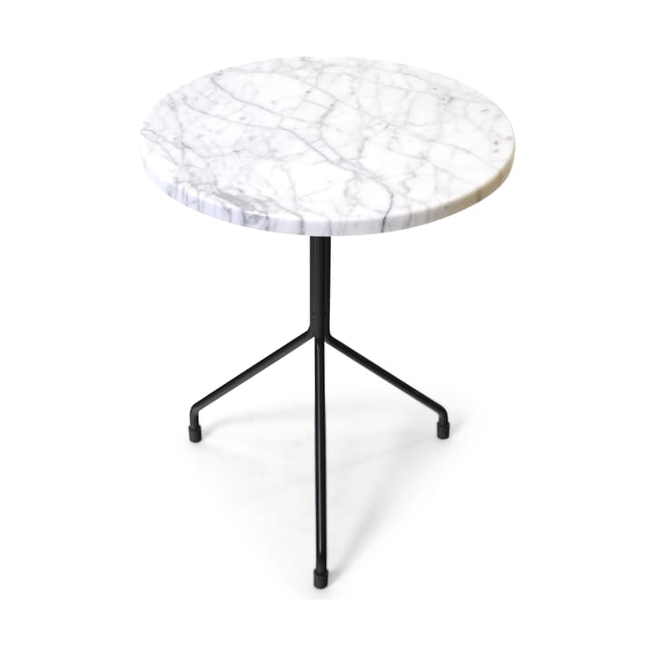 Allforone mesa de centro - White carrara-black, Ø40 cm - OX Denmarq