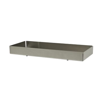 Bandeja Bakku small 10x23,5 cm - Steel - OYOY