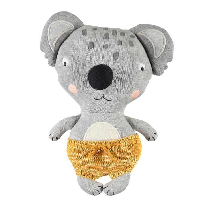 Boneco Little Anton Koala, Cinza-amarelo OYOY