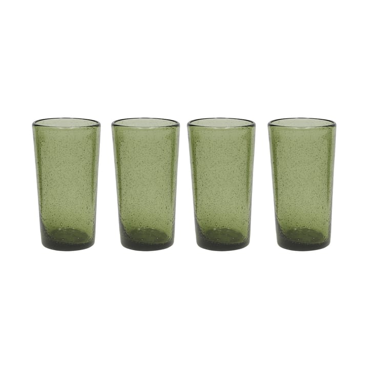 Copos Kuki highball 4-unid. - Green - OYOY