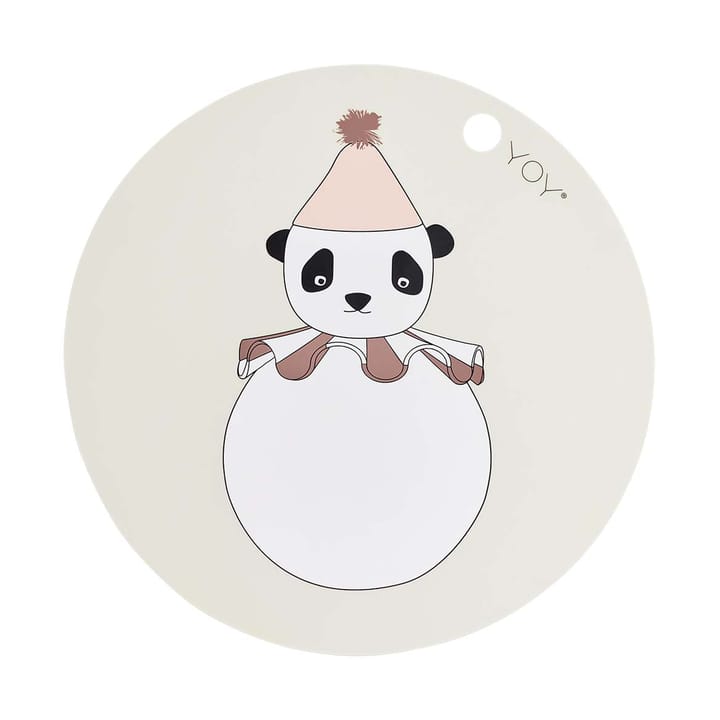 Individual Panda Pompom Ø39 cm - Off white  - OYOY