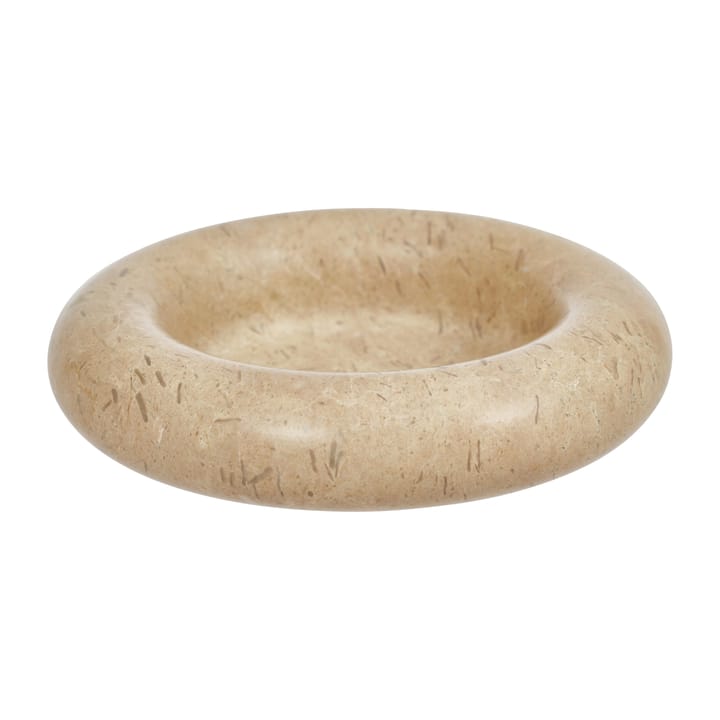 Suporte de velas Savi mármore Ø13,8 cm - Beige - OYOY