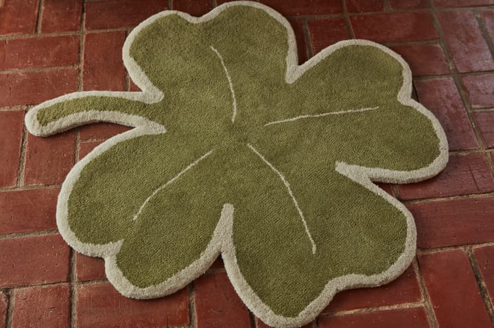 Tapete Lucky Clover 95x95 cm, Verde OYOY