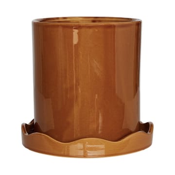 Vaso Nami com prato Ø16,5 small - Amber - OYOY