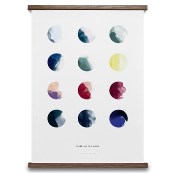 Póster Moon phases - 50x70 cm - Paper Collective