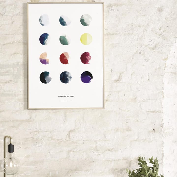 Póster Moon phases - 50x70 cm - Paper Collective