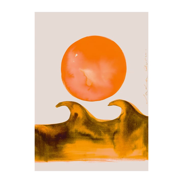 Poster Sunset Waves - 50x70 cm - Paper Collective