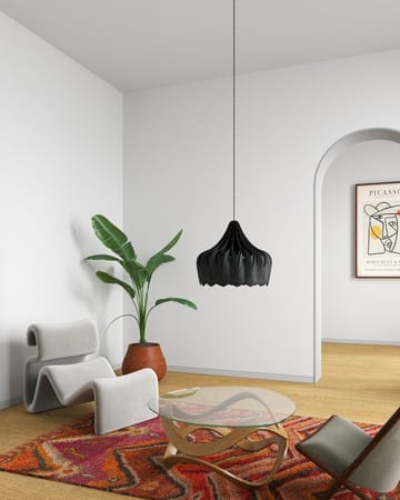 Candeeiro suspenso Pioni L Ø52 cm - Preto - Pilke