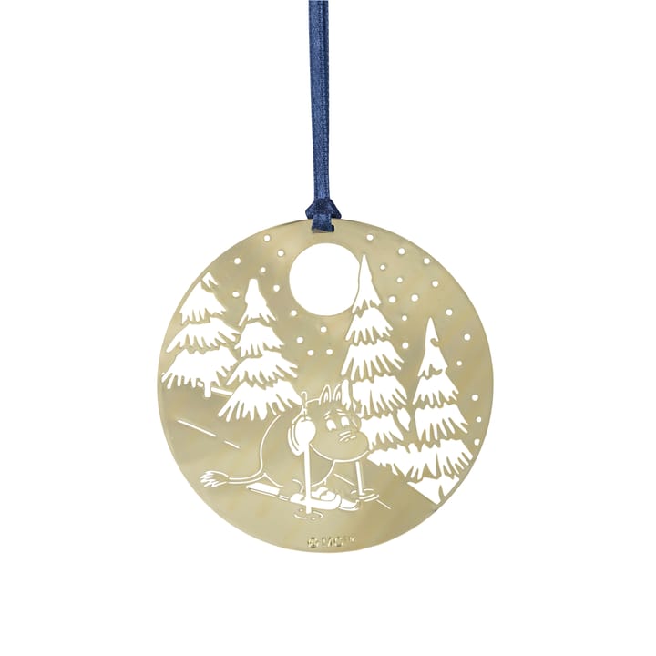 Pluto decoração de Natal - Inverno Moomin, dourado - Pluto Design